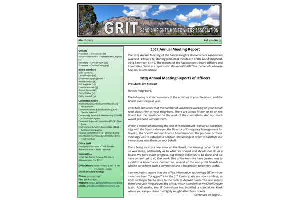 Grit January 2026 image